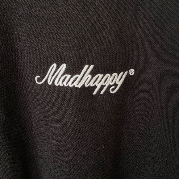 MADHAPPY Reverse Weave Script Logo Crewneck - Picture 3 of 6